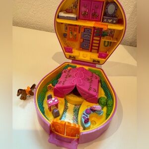 Vintage Bluebird Polly Pocket 1994 Pony Ridin Riding Show